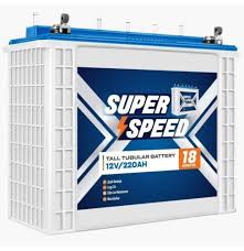 SUPER SPEED 12V/220AH TUBULAR BATTERY