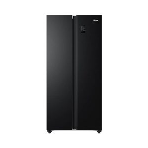 HAIER THERMOCOOL REFRIGERATOR SxS FFREE HRF-520IBS BLK