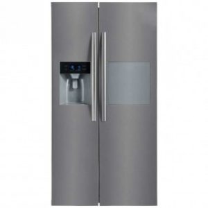 HAIER HERMOCOOLT REFRIGERATOR SxS FFREE HTF-610DM7(UK) R6 SLV