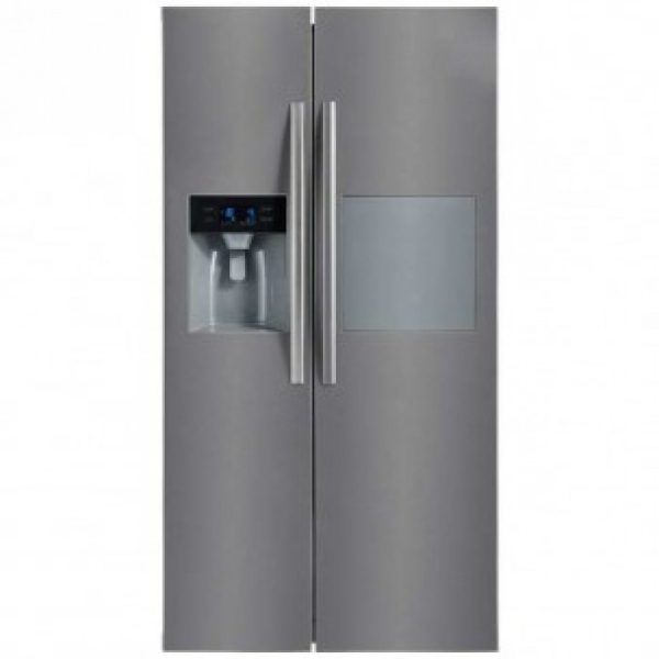 HAIER HERMOCOOLT REFRIGERATOR SxS FFREE HTF-610DM7(UK) R6 SLV