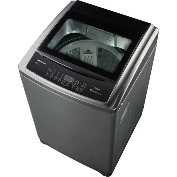 HISENSE WASHING MACHING TL 17 KG BLACK INVERTER